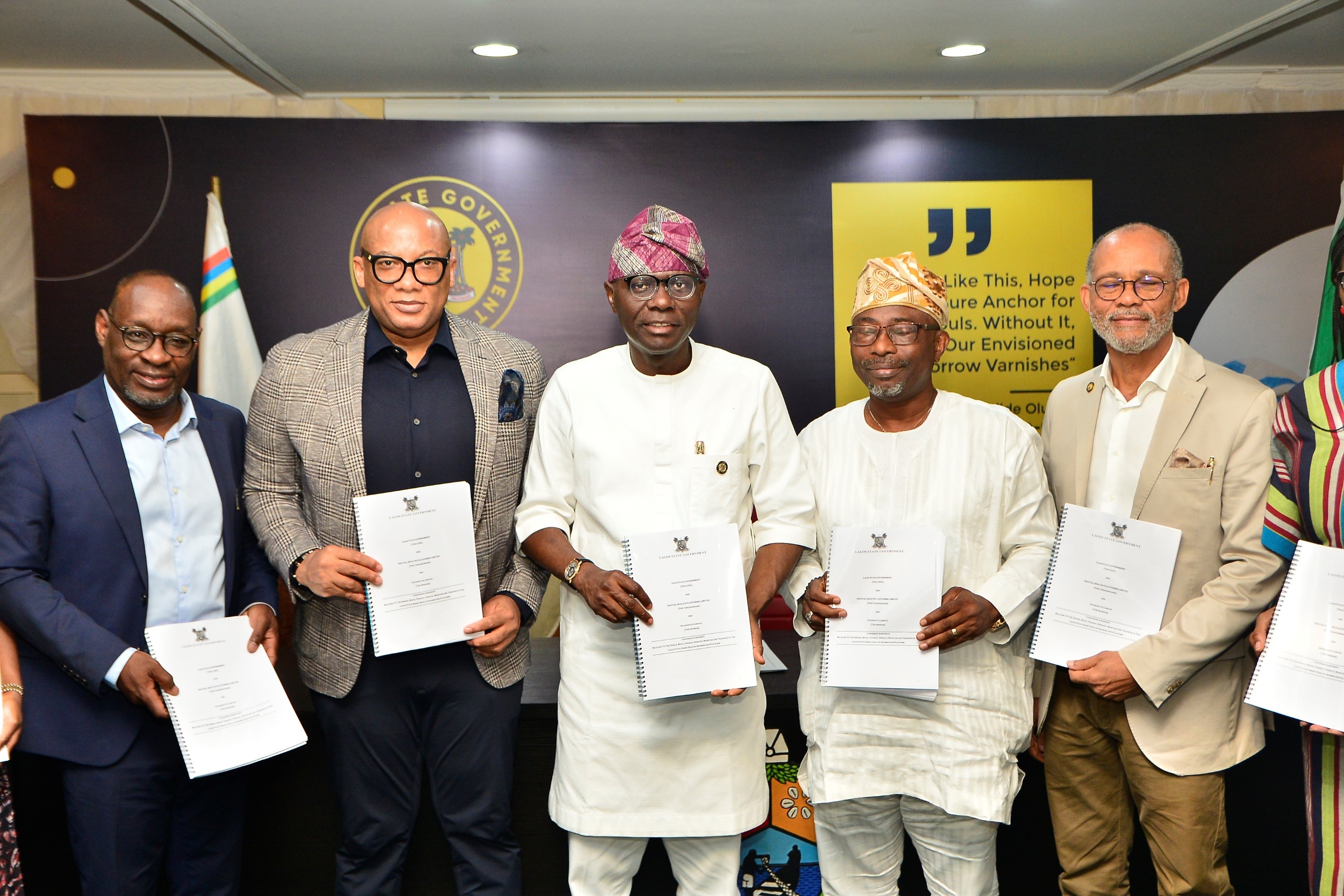 LAGOS STATE GOVERNMENT SIGNS CONCESSION WITH INTERSWITCH FOR LAGOS SMART HEALTH INFORMATION PLATFORM (LAGSHIP) DEVELOPMENT. 